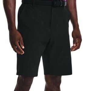 Under Armour Men’s Drive Shorts Black  30"  Waist NWT Golf Bermuda NEW Inseam 10